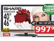 SHARP AQUOS 1080p HD LCD Screen 46